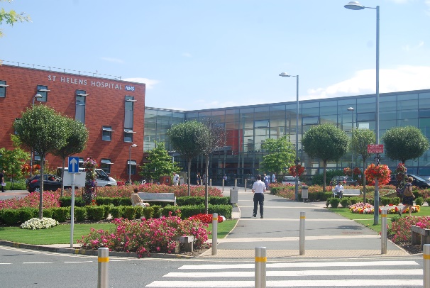St Helen’s Hospital is an outstanding NHS Trust teaching hospital in Merseyside